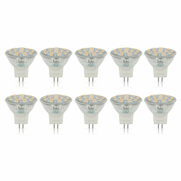 Warm White SEBSON® GU4/ MR11 3W LED 20W Replacement for Assorted Sizes 